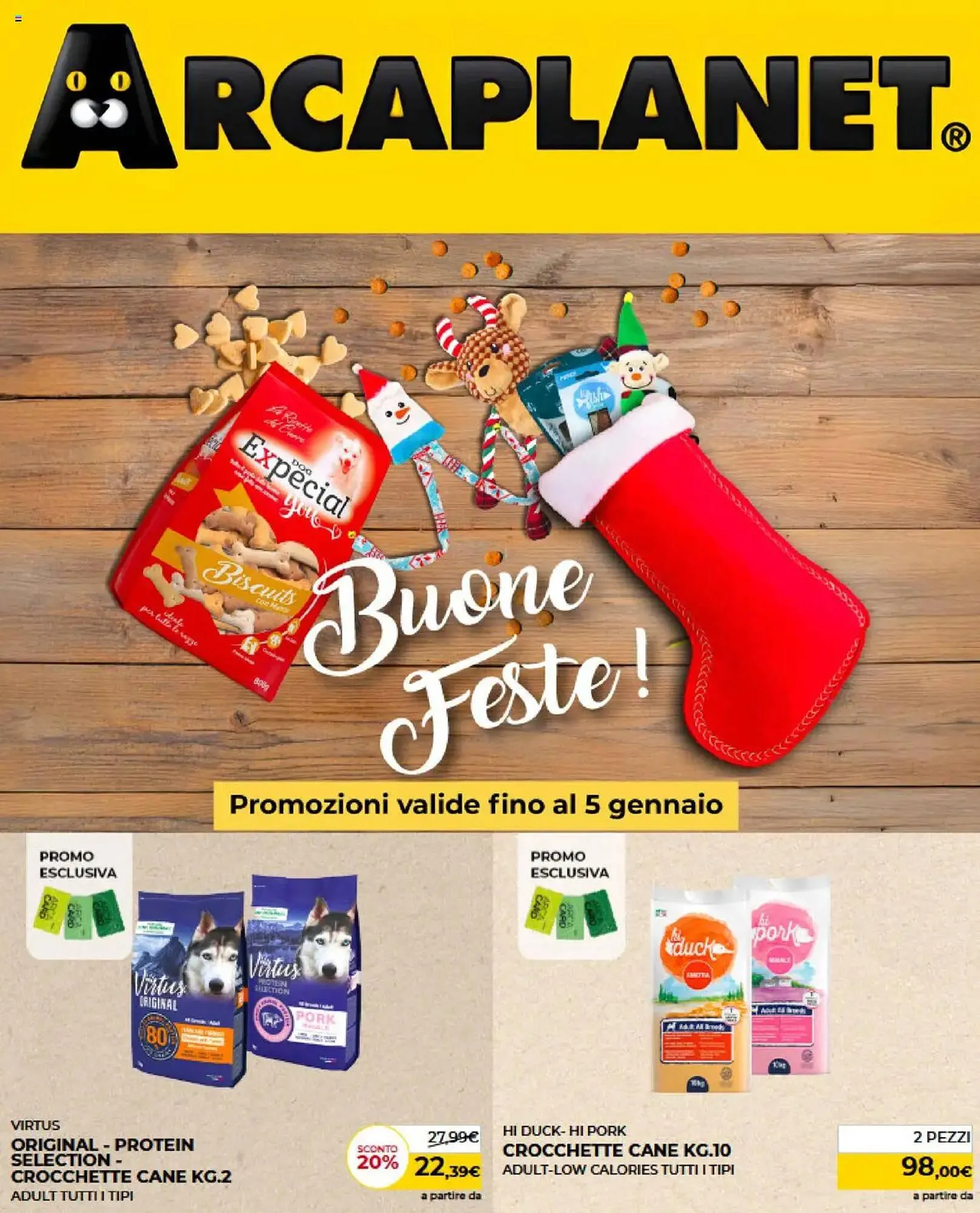Volantino Arcaplanet - 1