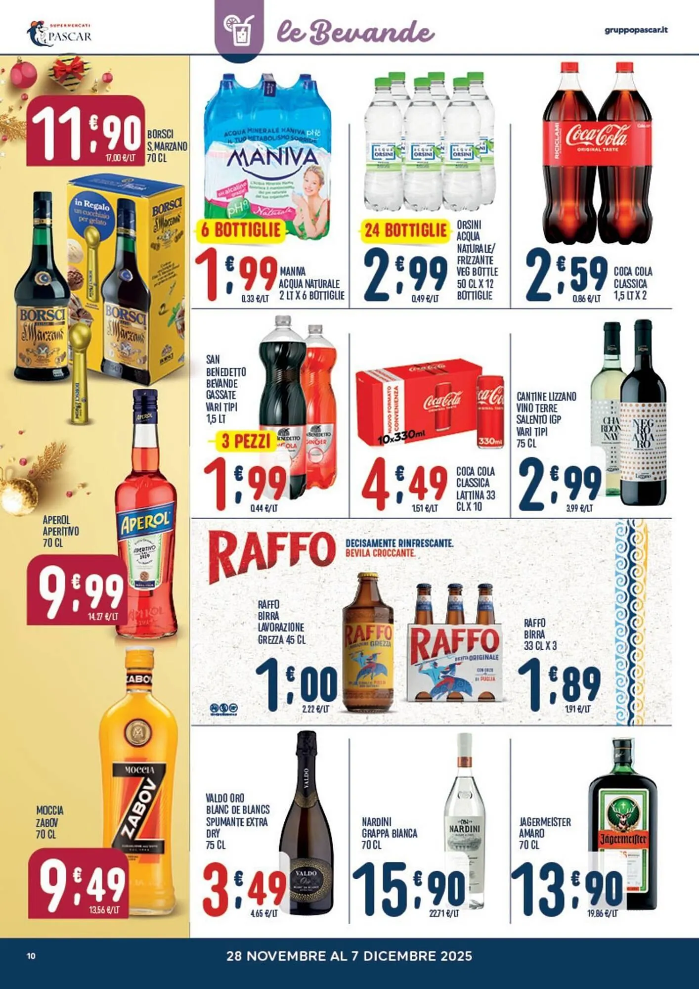 Volantino Gruppo Pascar da 28 novembre a 7 dicembre di 2025 - Pagina del volantino 10