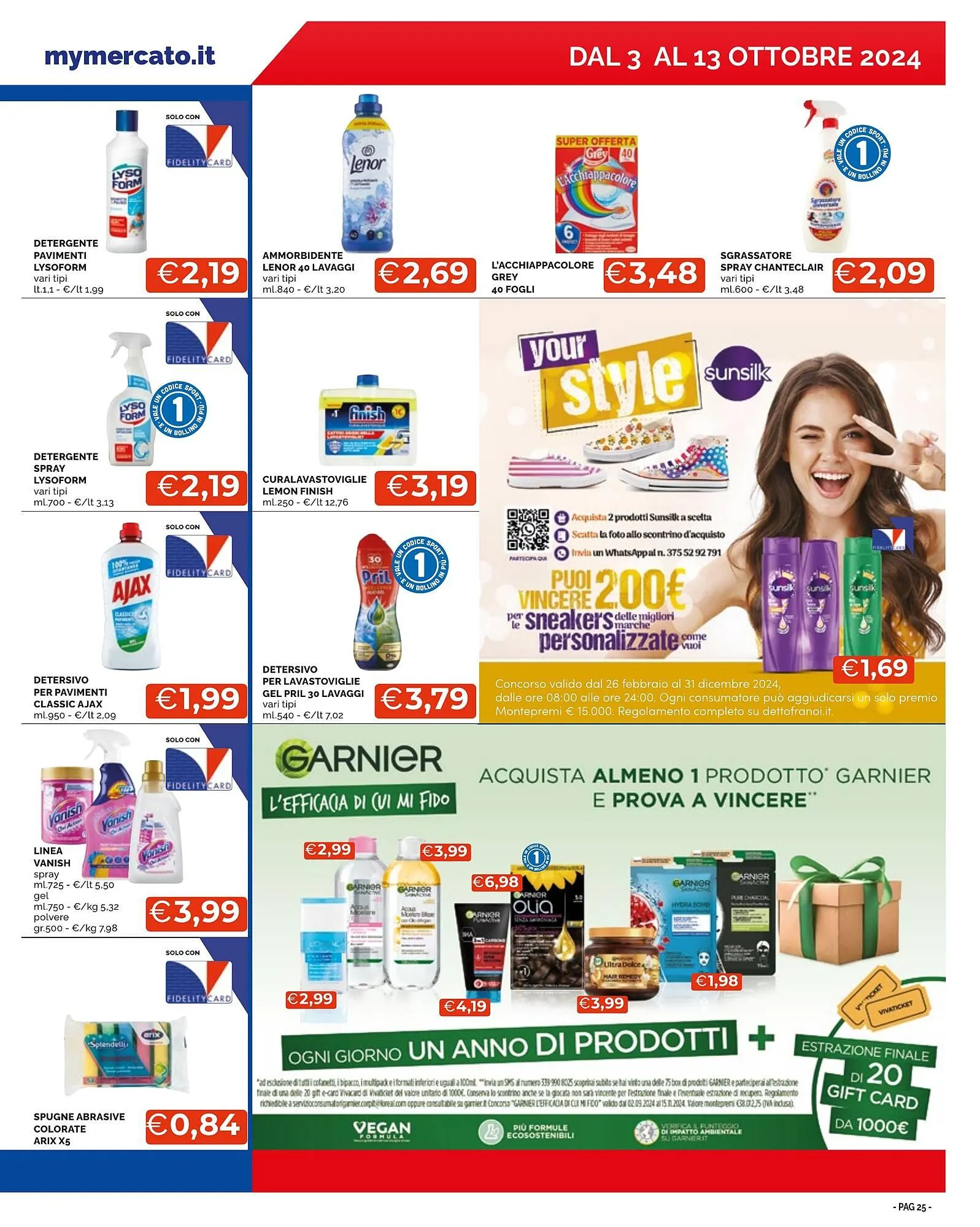 Volantino Mercatò Extra da 3 ottobre a 13 ottobre di 2024 - Pagina del volantino 25