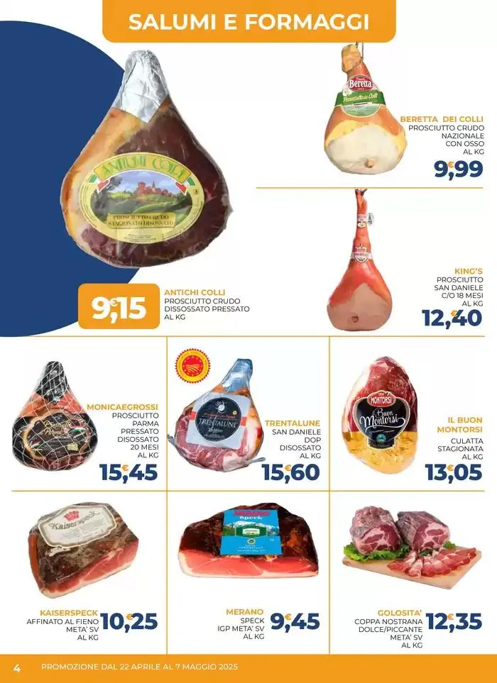 Promozione dal 22 aprile al 7 maggio da 22 aprile a 7 maggio di 2025 - Pagina del volantino 4