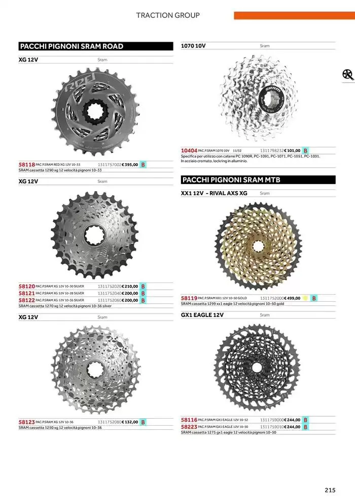 Catalogo ricambi ed accessori da 20 novembre a 31 dicembre di 2025 - Pagina del volantino 99