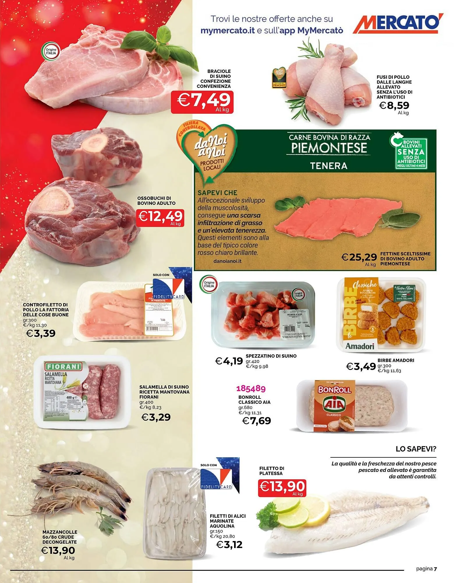 Volantino Mercatò da 4 dicembre a 14 dicembre di 2025 - Pagina del volantino 7