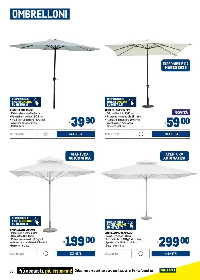 Arredo Esterno da 20 febbraio a 25 giugno di 2025 - Pagina del volantino 19