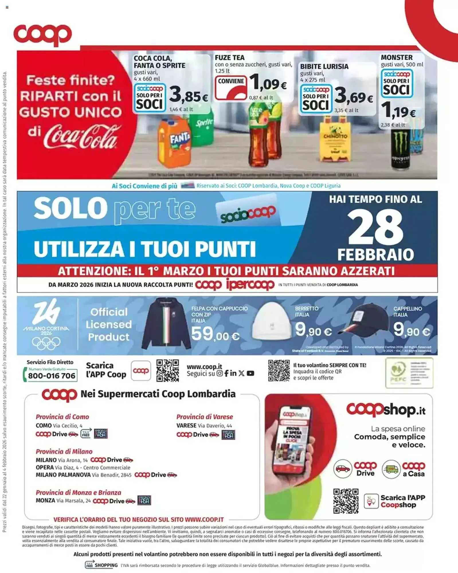 Volantino Coop da 22 gennaio a 4 febbraio di 2026 - Pagina del volantino 31