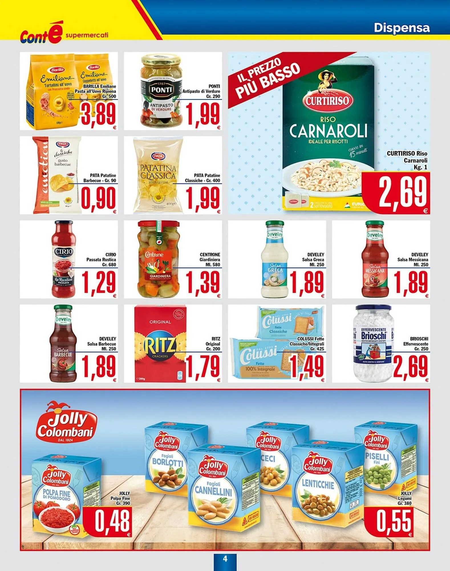 Volantino Conte Supermercati da 8 gennaio a 17 gennaio di 2024 - Pagina del volantino 4