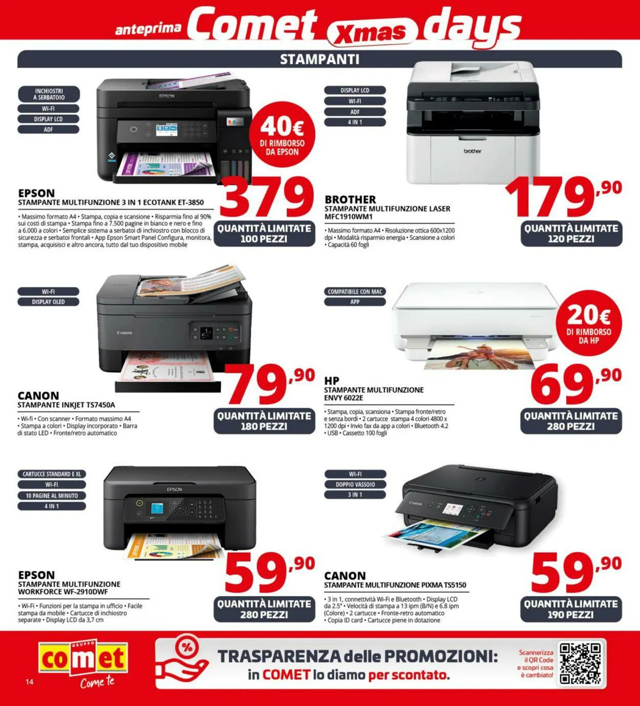 Comet Volantino attuale da 1 dicembre a 7 dicembre di 2023 - Pagina del volantino 14