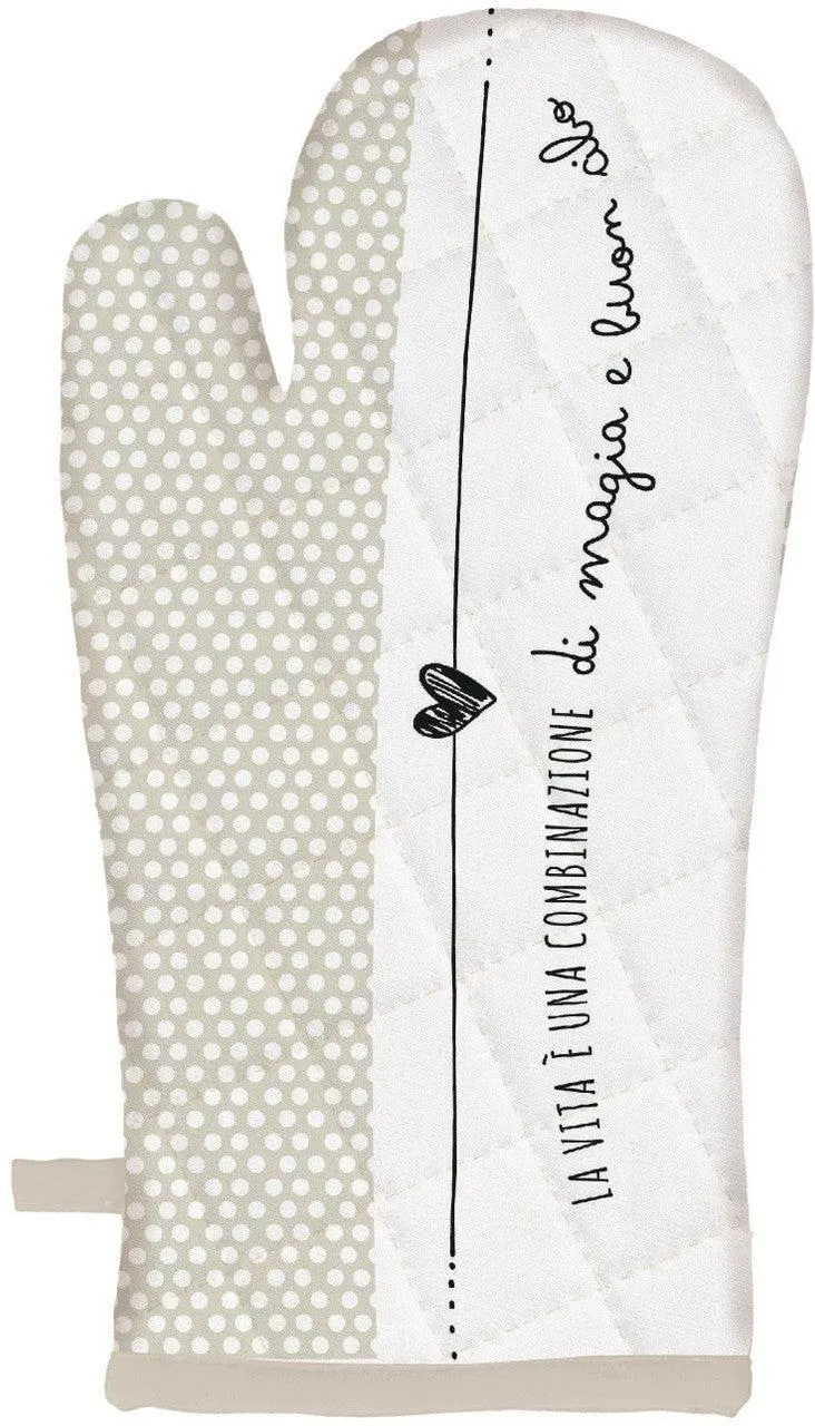 Ad "Happy Kitchen" glove 18X32 cm