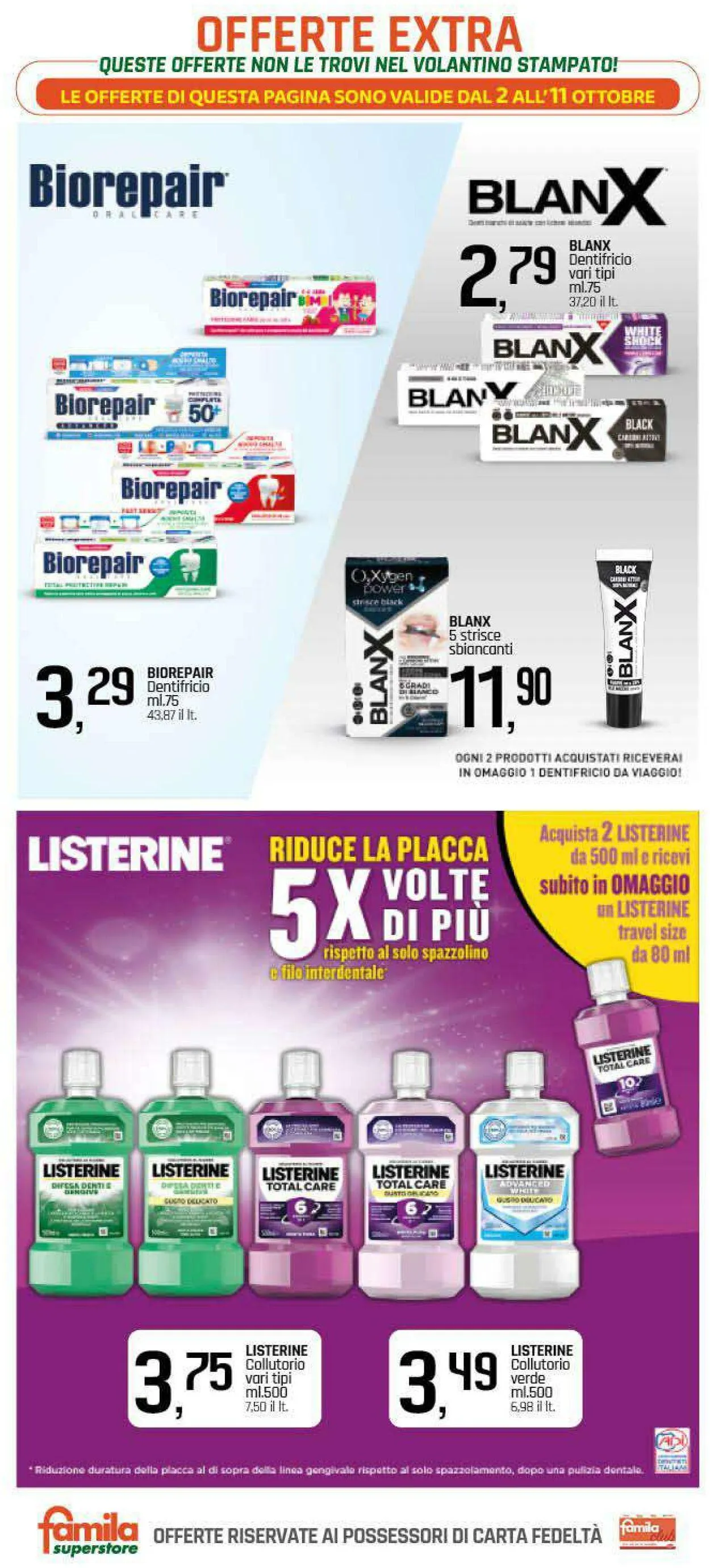 Famila Volantino attuale da 2 ottobre a 11 ottobre di 2025 - Pagina del volantino 30