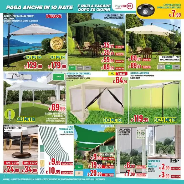 Paga anche in 10 rate da 2 maggio a 29 maggio di 2025 - Pagina del volantino 2
