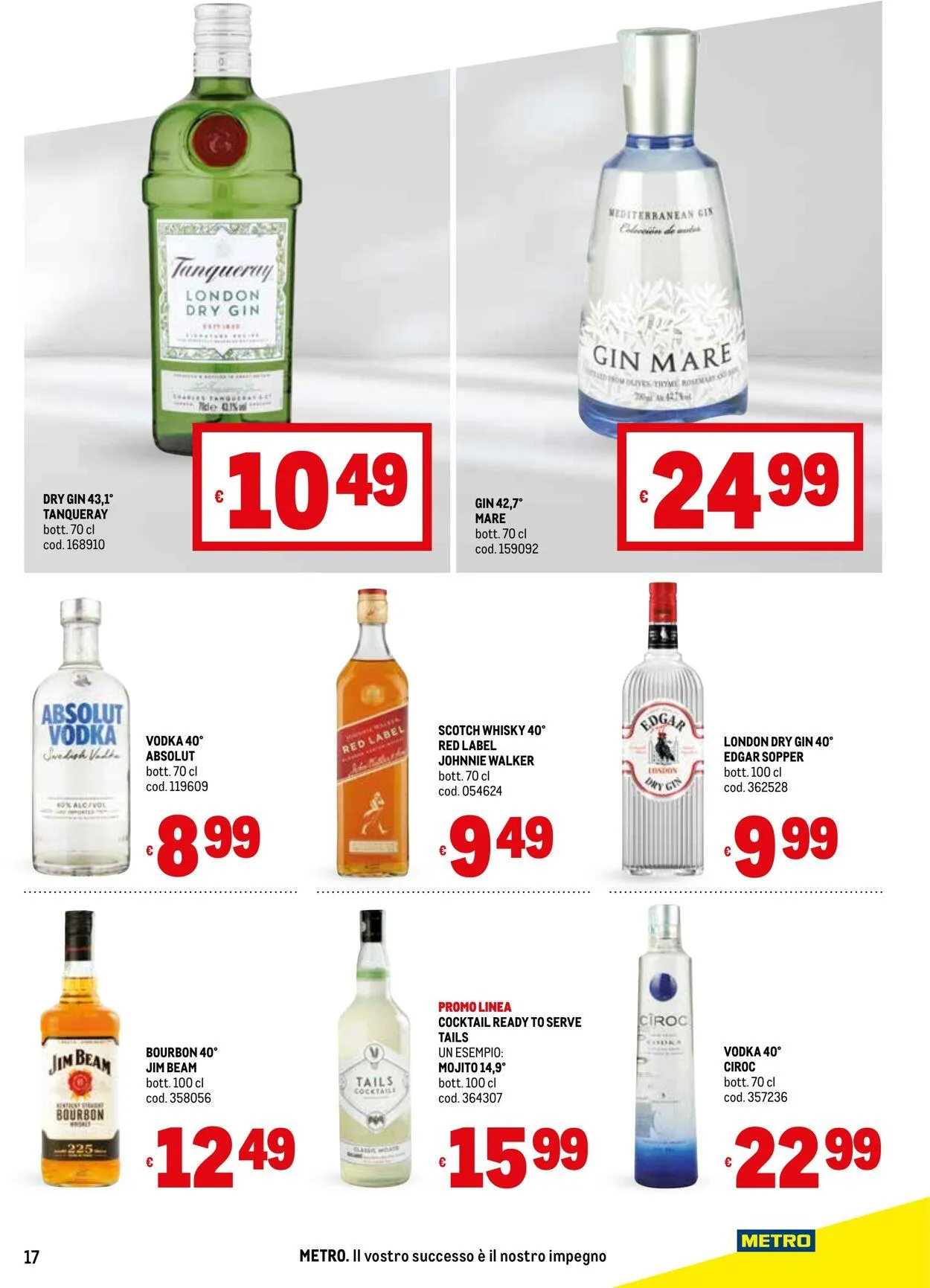 Metro Volantino attuale da 22 ottobre a 5 novembre di 2025 - Pagina del volantino 17