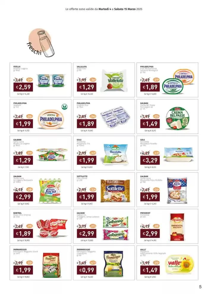 Sana, veloce, facile, unica! da 4 marzo a 15 marzo di 2025 - Pagina del volantino 5