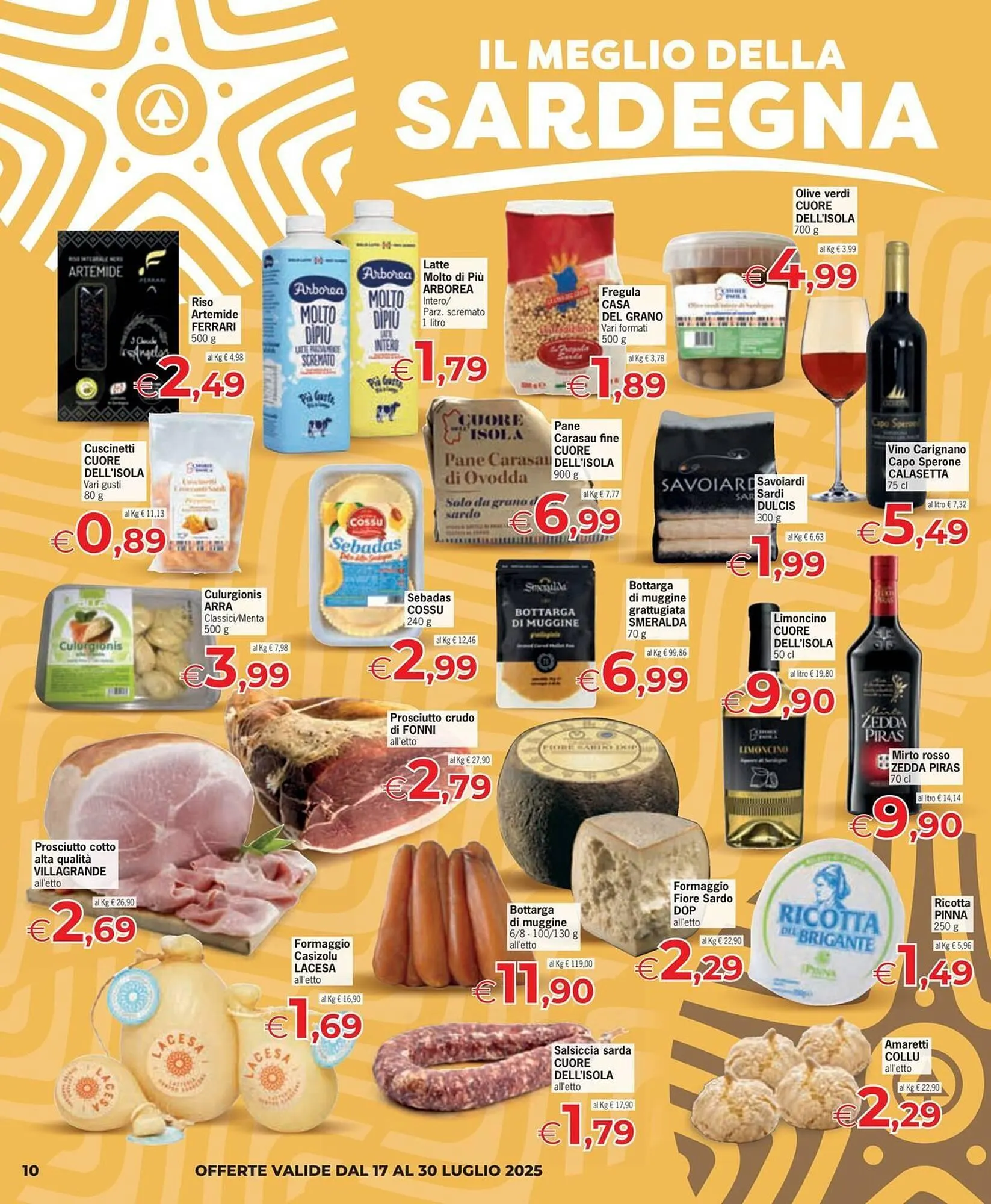 Volantino Despar da 17 luglio a 30 luglio di 2025 - Pagina del volantino 10