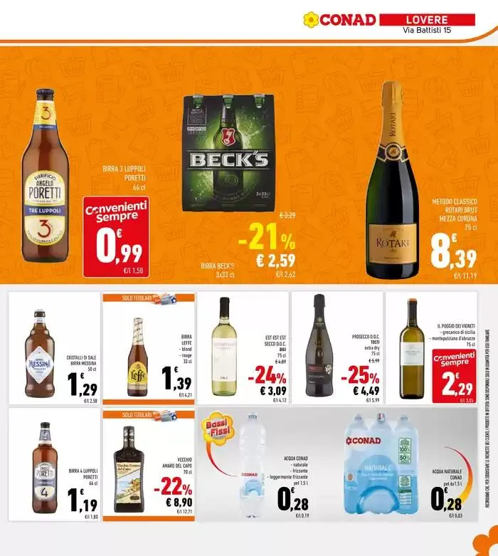 CONAD apre a Lovere da 26 marzo a 8 aprile di 2025 - Pagina del volantino 29