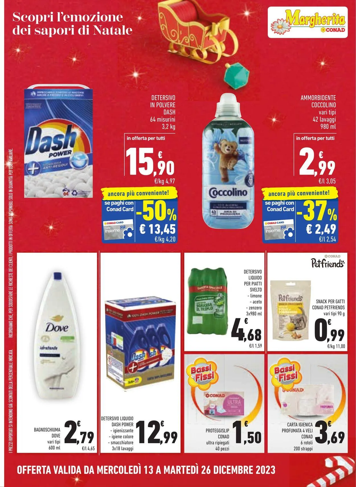 Conad - Margherita - Milano Volantino attuale da 13 dicembre a 26 dicembre di 2023 - Pagina del volantino 26