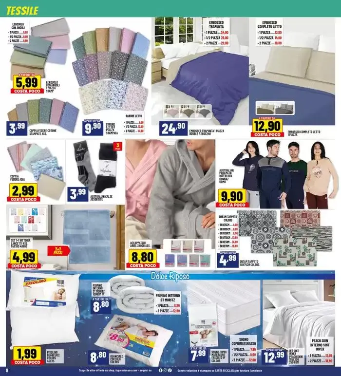 Costa poco da 8 gennaio a 19 gennaio di 2025 - Pagina del volantino 8