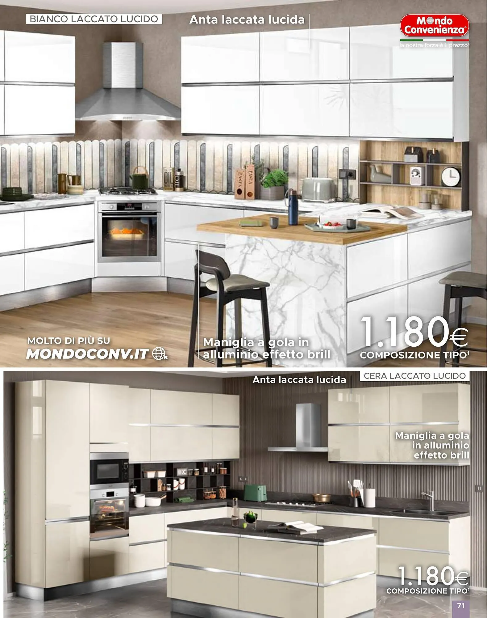 Volantino Mondo Convenienza da 1 aprile a 1 settembre di 2024 - Pagina del volantino 71