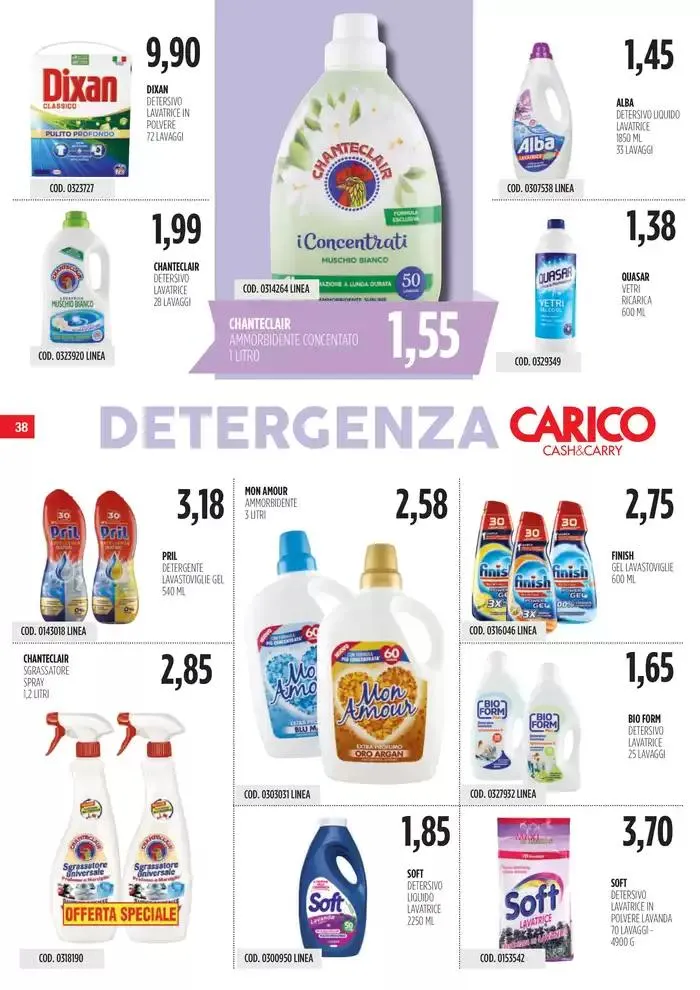 Offerte Carico Cash&Carry da 7 gennaio a 22 gennaio di 2025 - Pagina del volantino 38