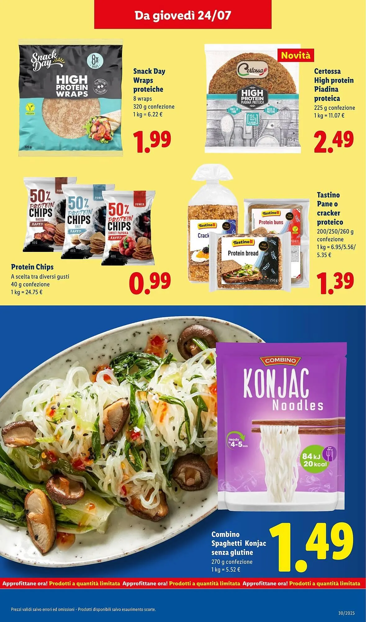 Volantino Lidl da 21 luglio a 27 luglio di 2025 - Pagina del volantino 25