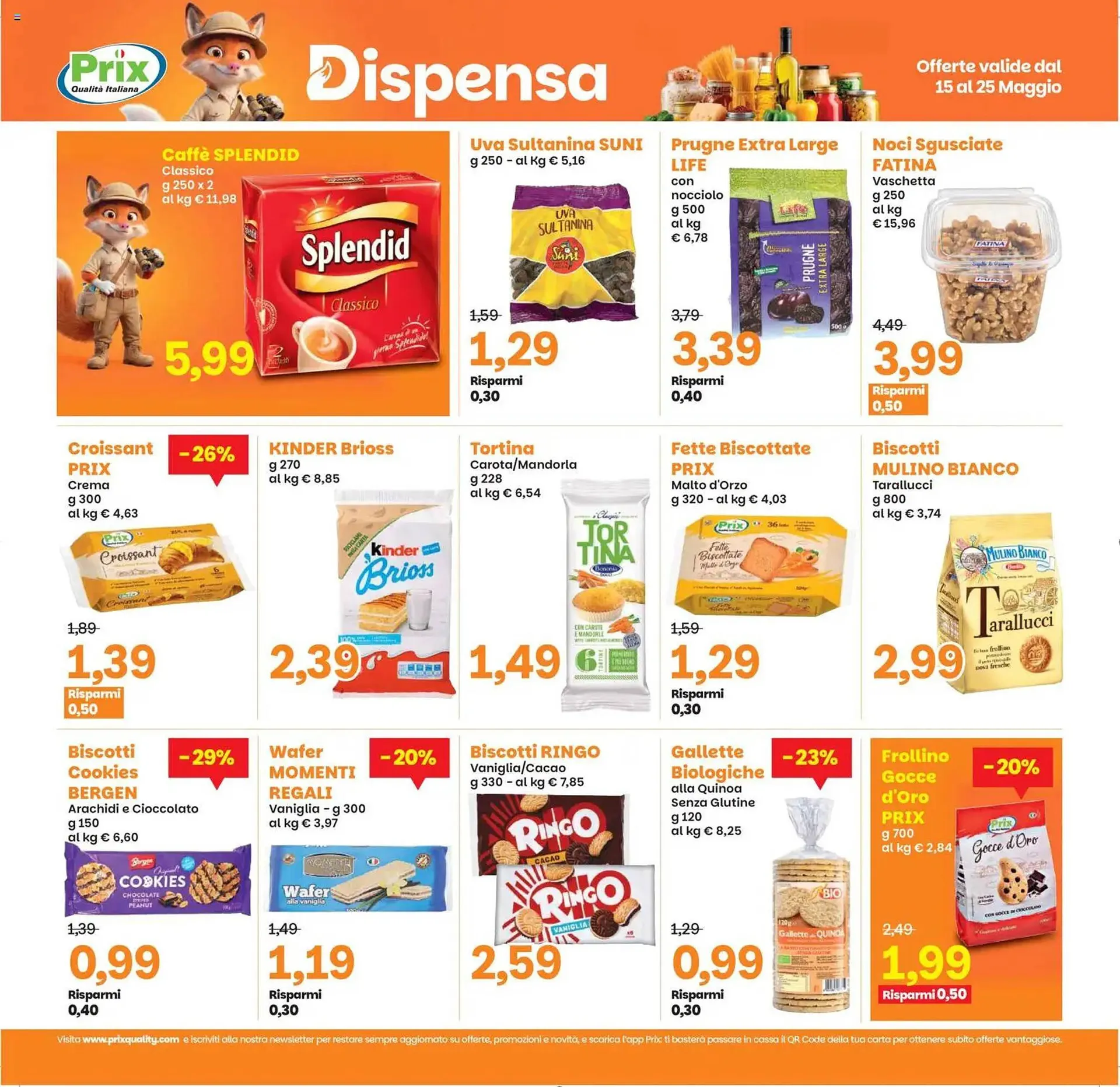 Volantino Prix Quality da 15 maggio a 25 maggio di 2026 - Pagina del volantino 16