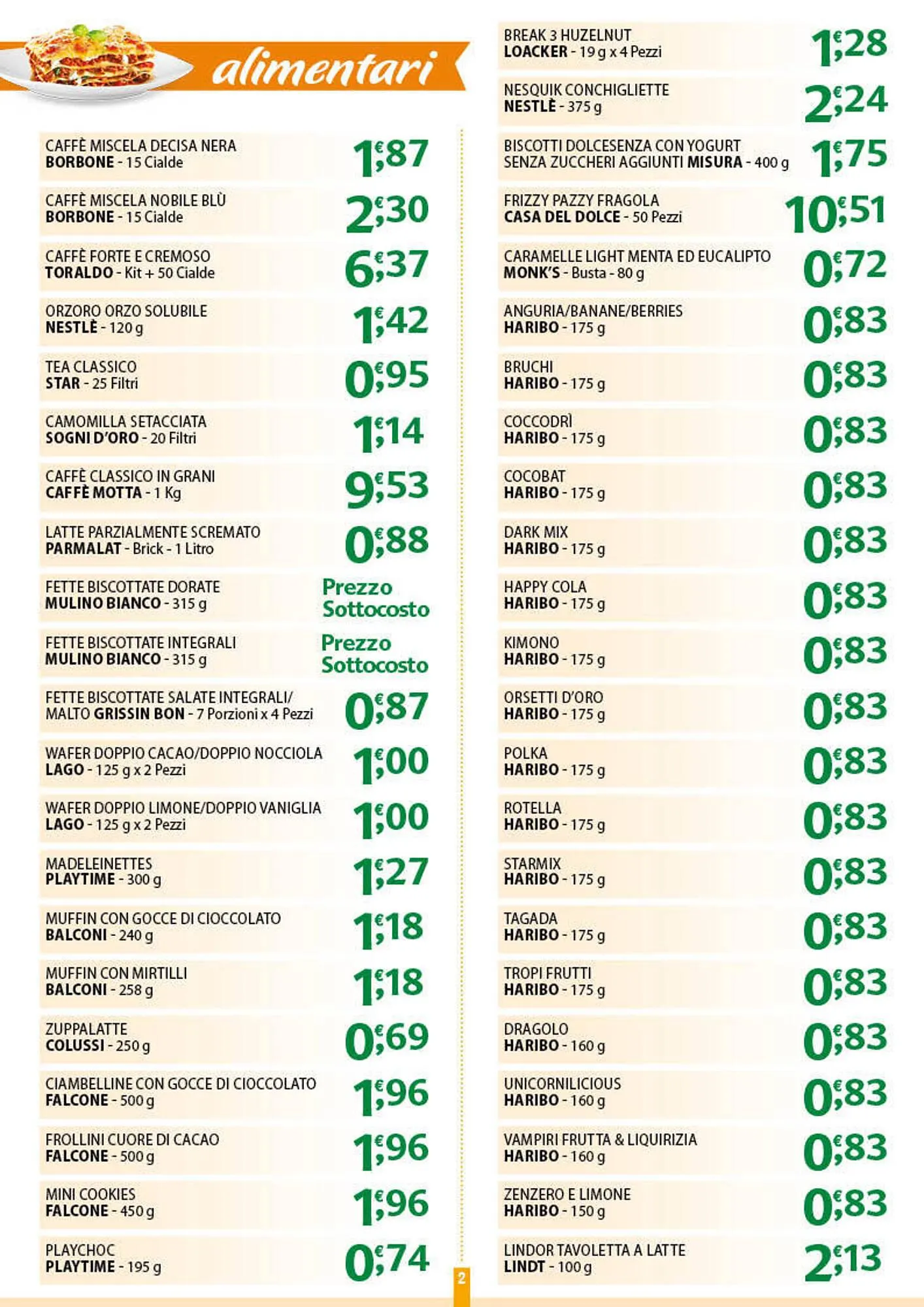 Volantino Gambardella Cash da 6 ottobre a 11 ottobre di 2025 - Pagina del volantino 2