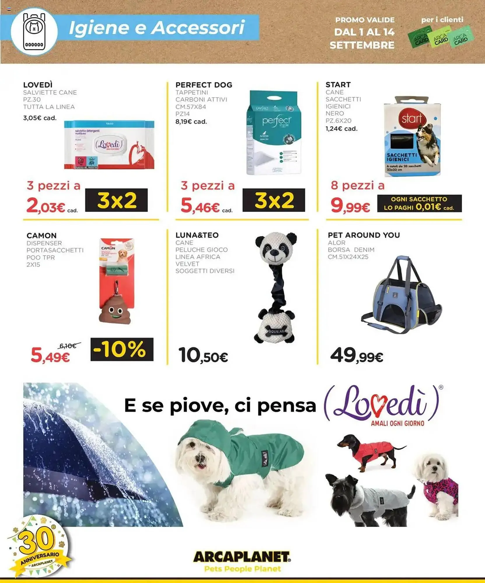 Volantino Arcaplanet da 1 settembre a 30 settembre di 2025 - Pagina del volantino 34