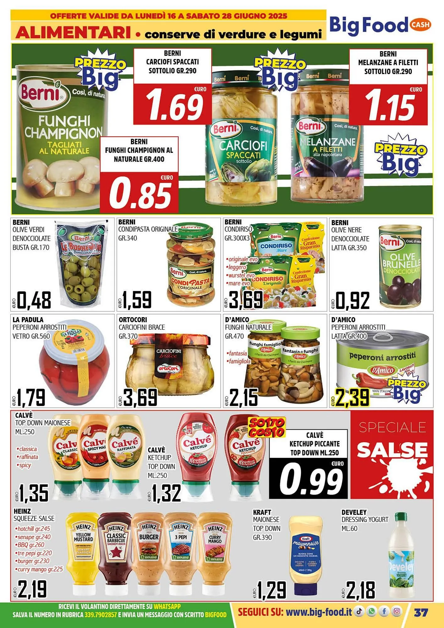 Volantino Big Food da 16 giugno a 28 giugno di 2025 - Pagina del volantino 29