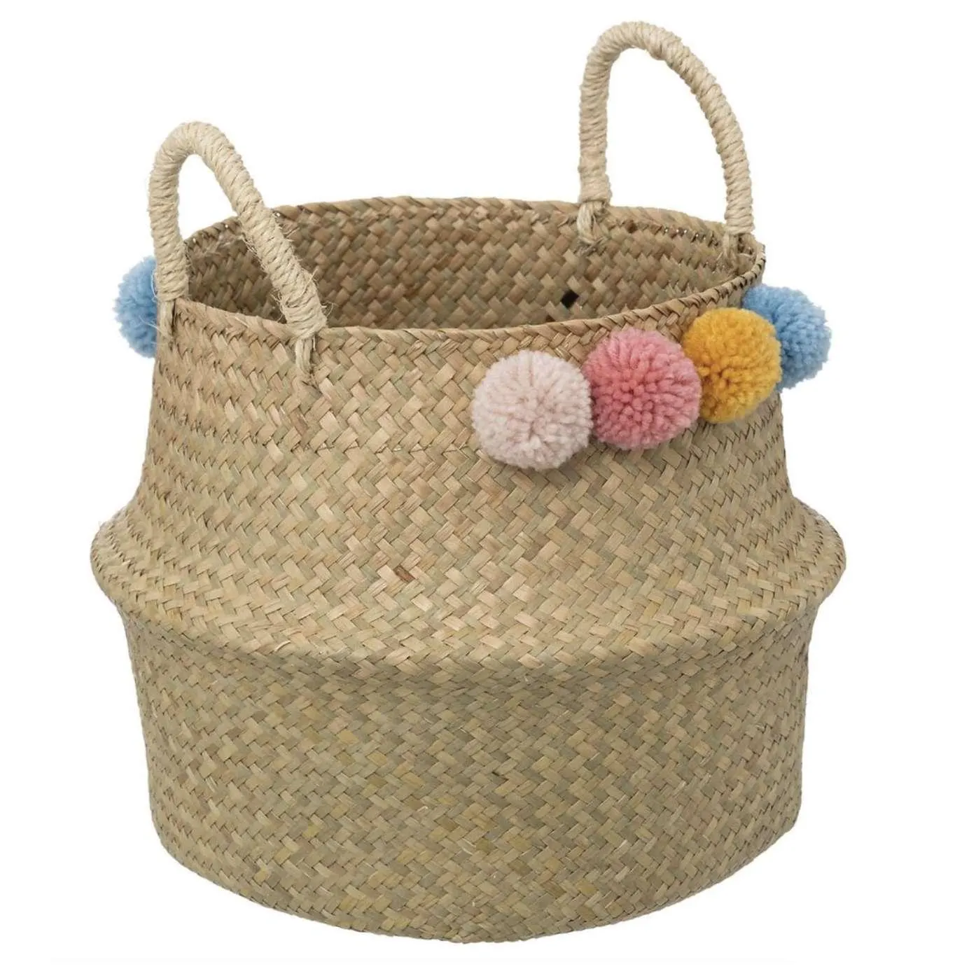 Cestino per bambini “Bulda” con pompon