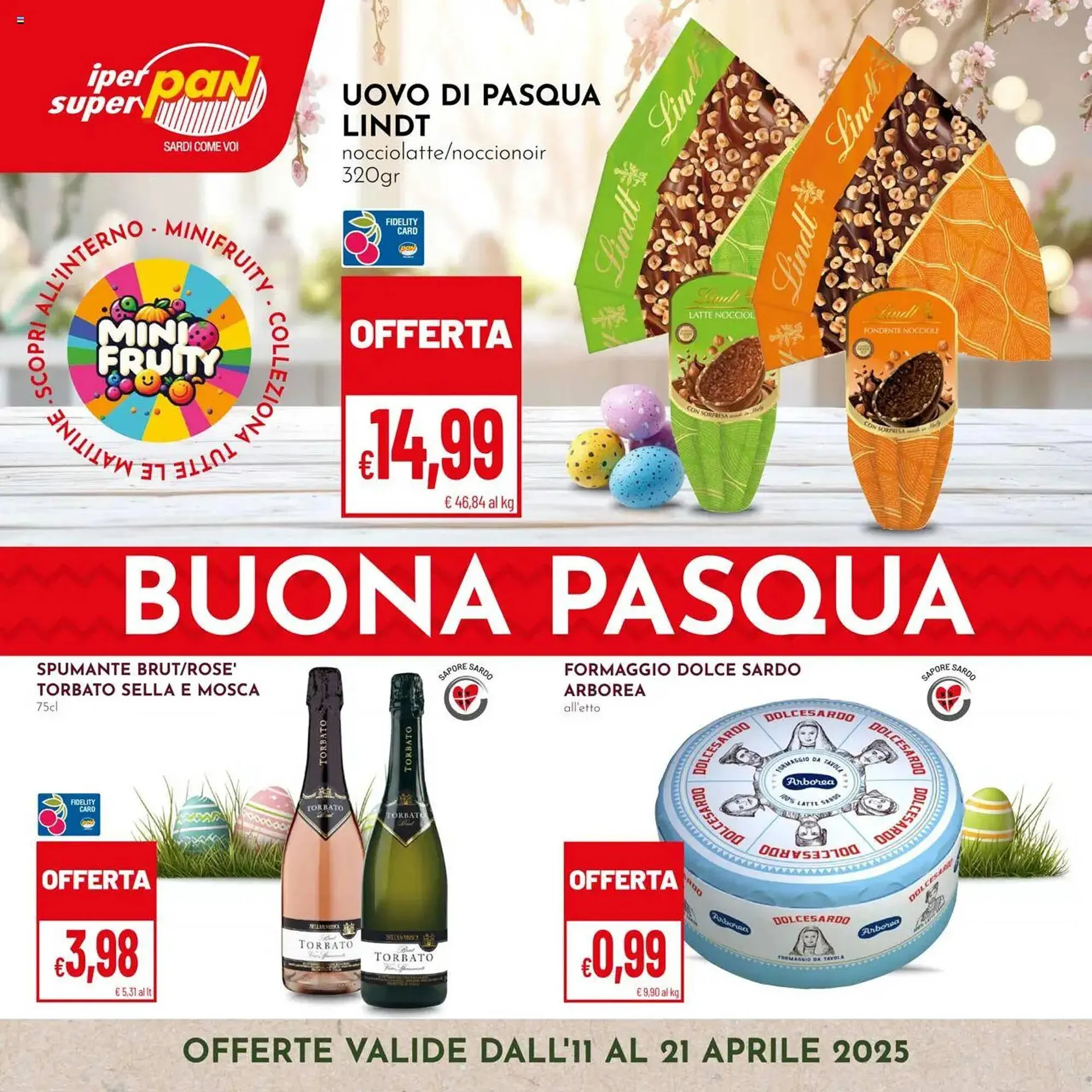 Volantino Pan da 11 aprile a 21 aprile di 2025 - Pagina del volantino 1