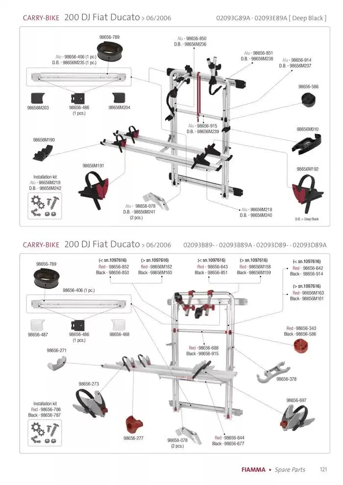 Spare parts catalogo 2025 da 14 gennaio a 31 dicembre di 2025 - Pagina del volantino 121