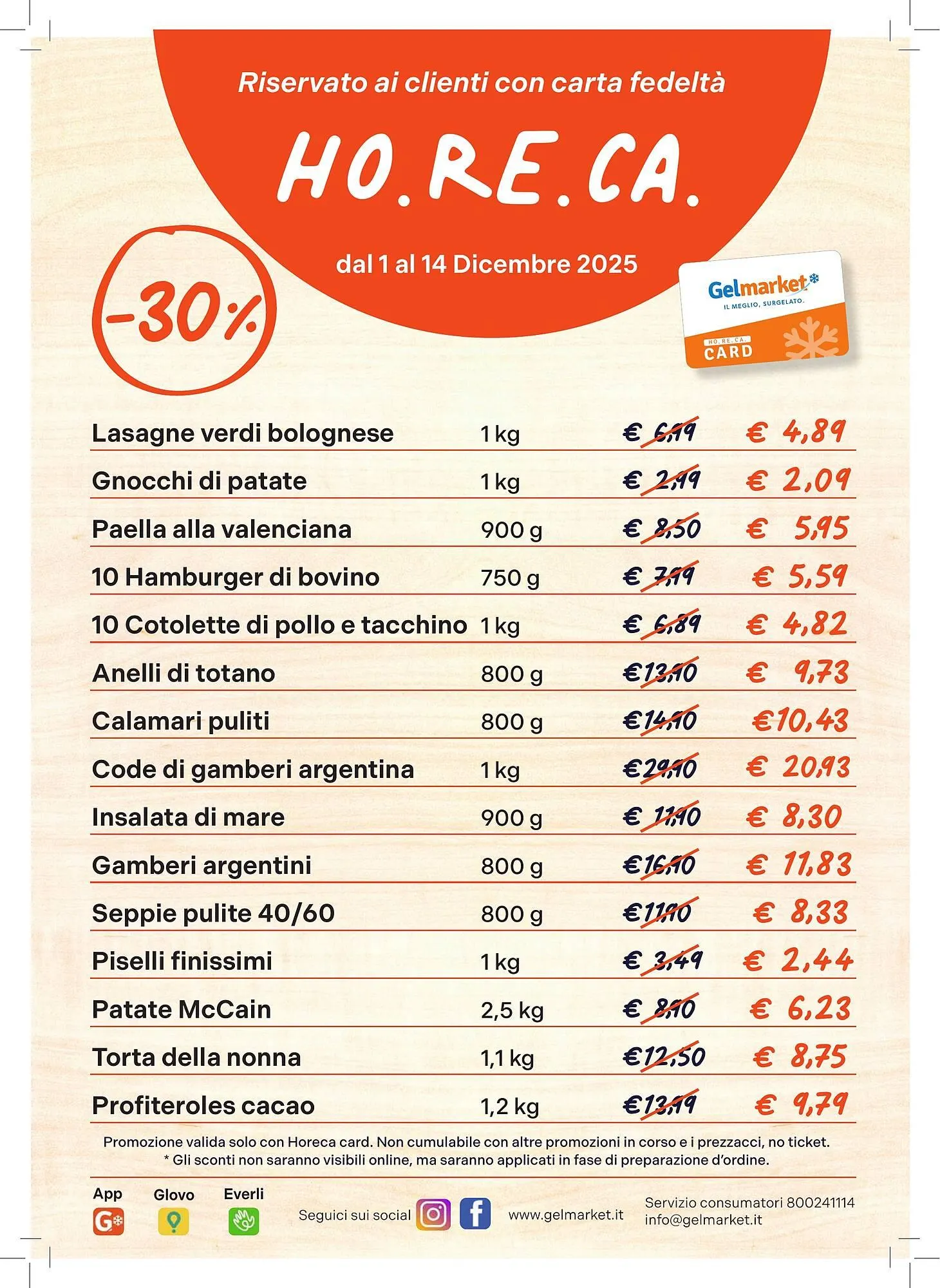 Volantino Gelmarket da 1 dicembre a 14 dicembre di 2025 - Pagina del volantino 12