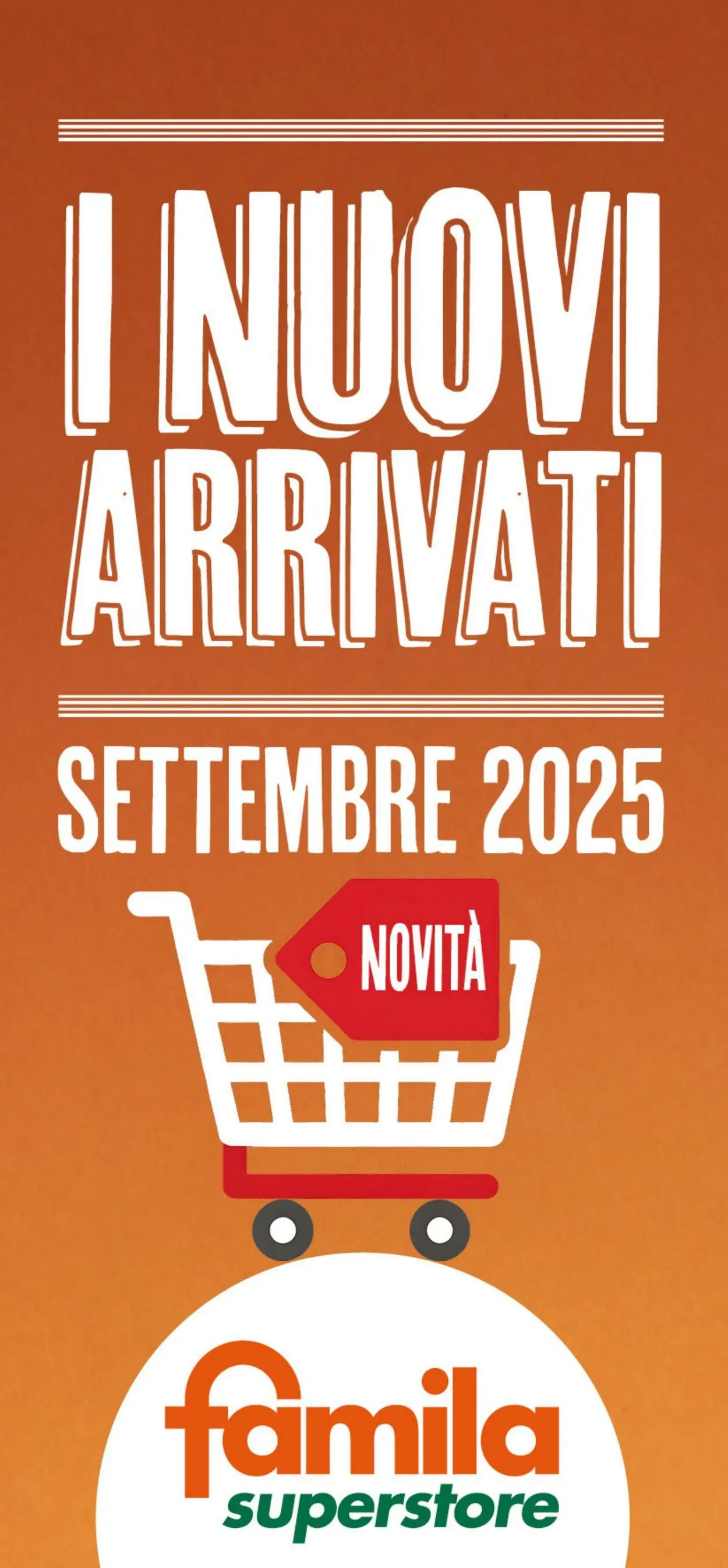 Famila Volantino attuale da 15 settembre a 28 settembre di 2025 - Pagina del volantino 1