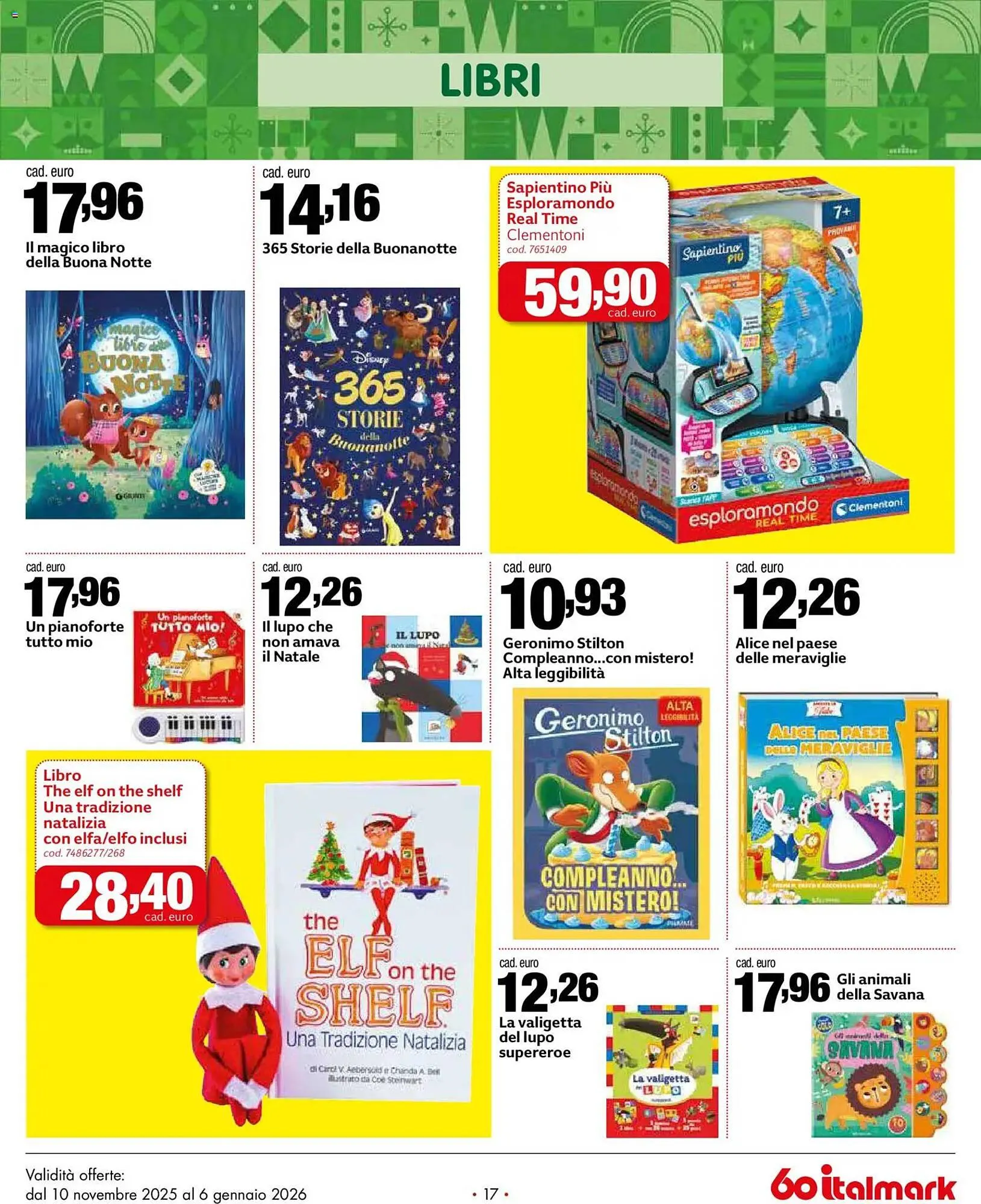 Volantino Italmark da 10 novembre a 6 gennaio di 2026 - Pagina del volantino 17