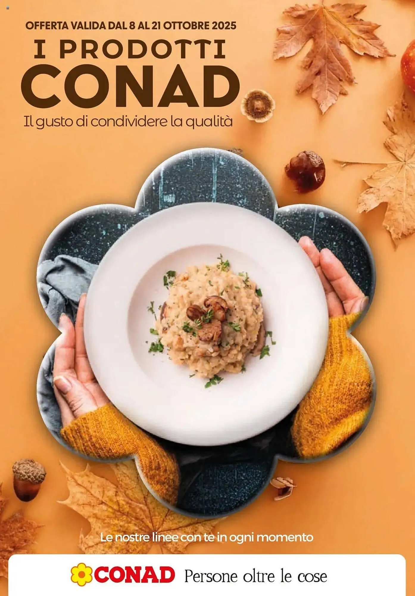 Volantino Conad da 8 ottobre a 21 ottobre di 2025 - Pagina del volantino 1