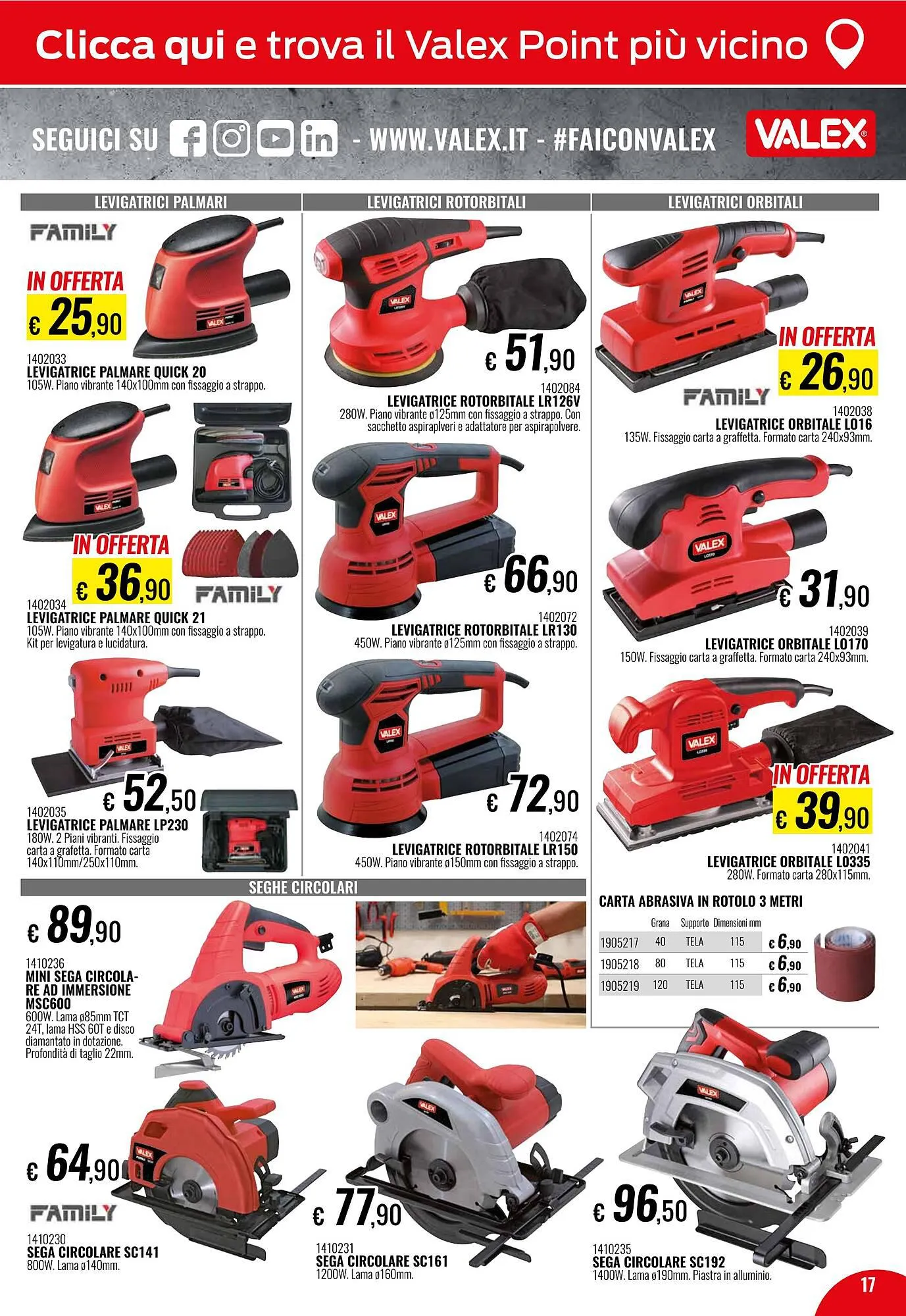 Volantino Valex da 2 gennaio a 2 marzo di 2024 - Pagina del volantino 17