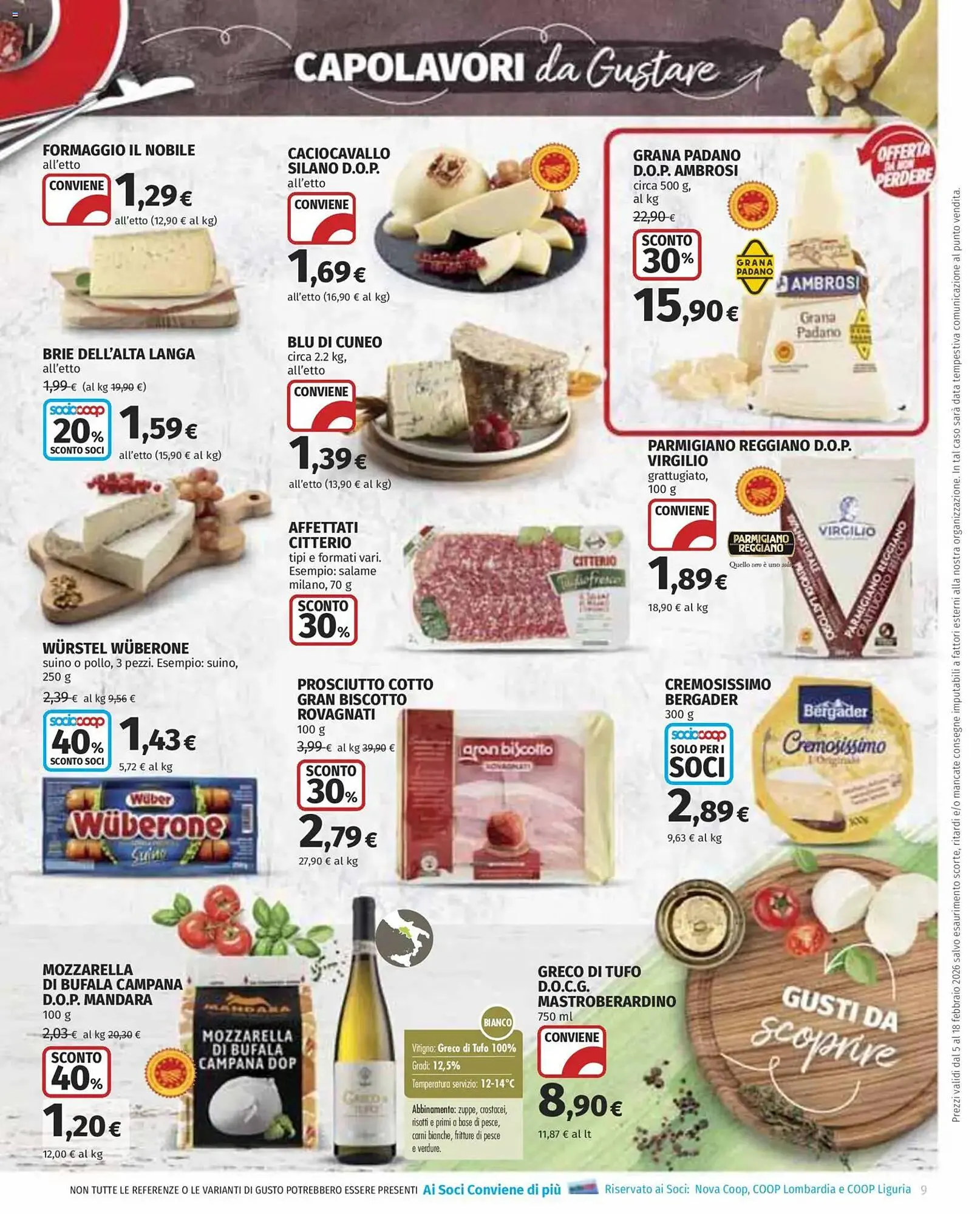 Volantino Coop da 5 febbraio a 18 febbraio di 2026 - Pagina del volantino 9