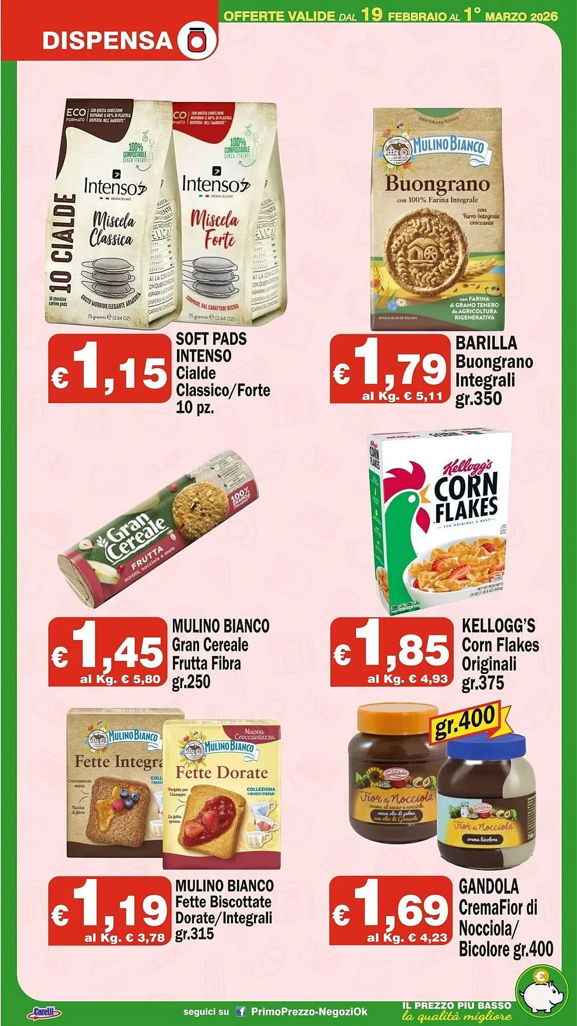 Volantino Primo Prezzo da 19 febbraio a 1 marzo di 2026 - Pagina del volantino 4