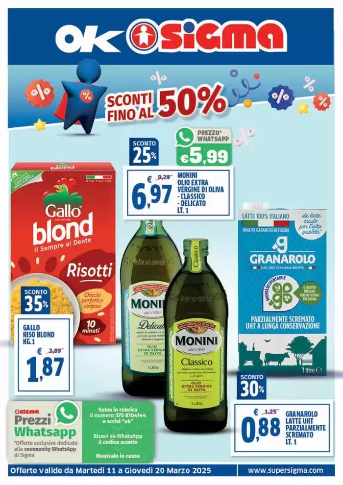 Sconti fino al 50% da 11 marzo a 20 marzo di 2025 - Pagina del volantino 1