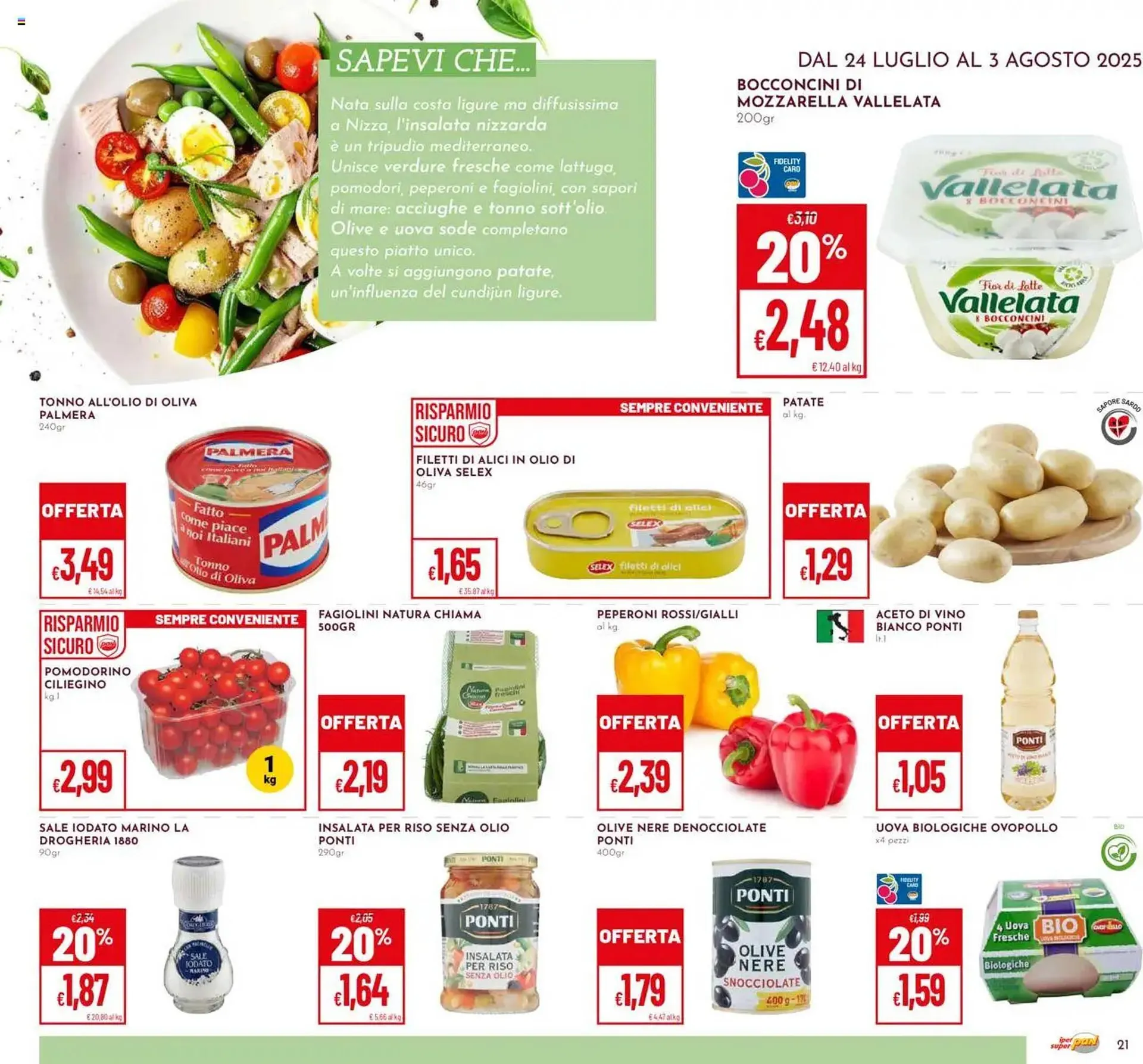 Volantino Pan da 24 luglio a 3 agosto di 2025 - Pagina del volantino 21