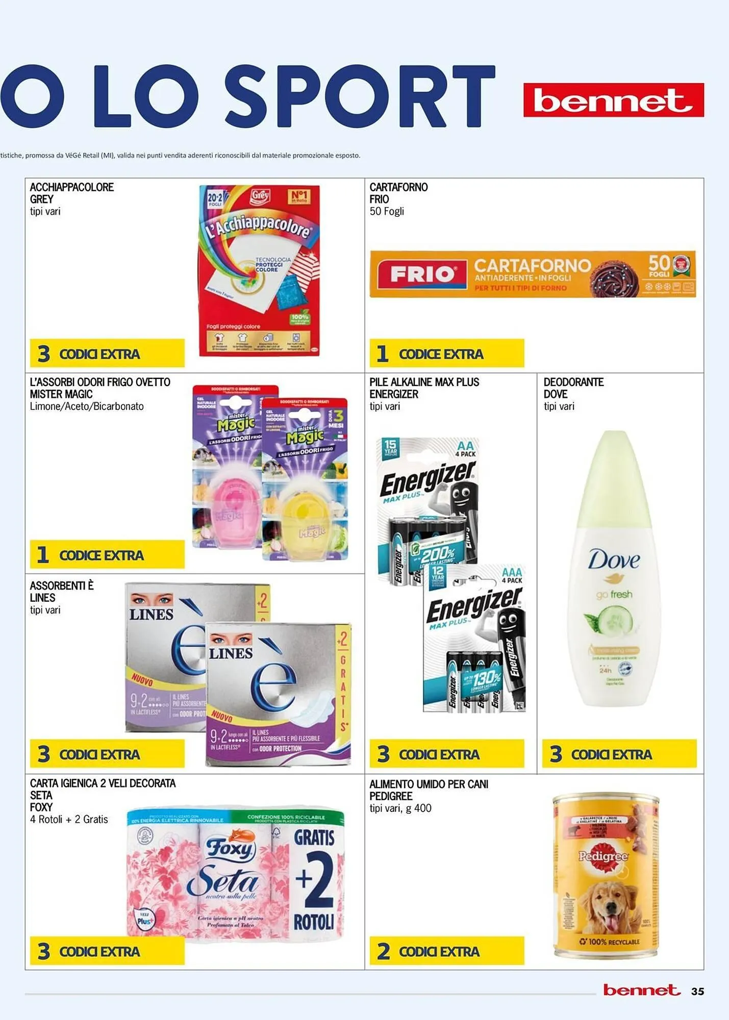 Volantino Bennet da 7 aprile a 21 aprile di 2025 - Pagina del volantino 35