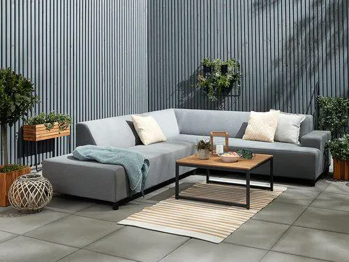 Set lounge GAMST + UHRE 6 posti gri. ch.