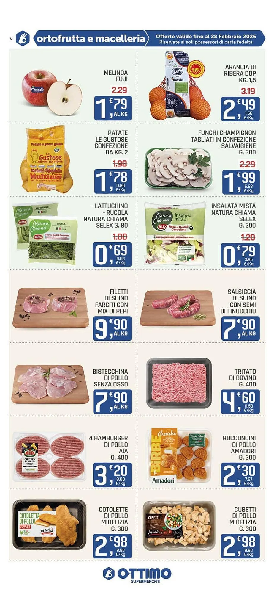 Volantino Ottimo Market da 19 febbraio a 28 febbraio di 2026 - Pagina del volantino 6
