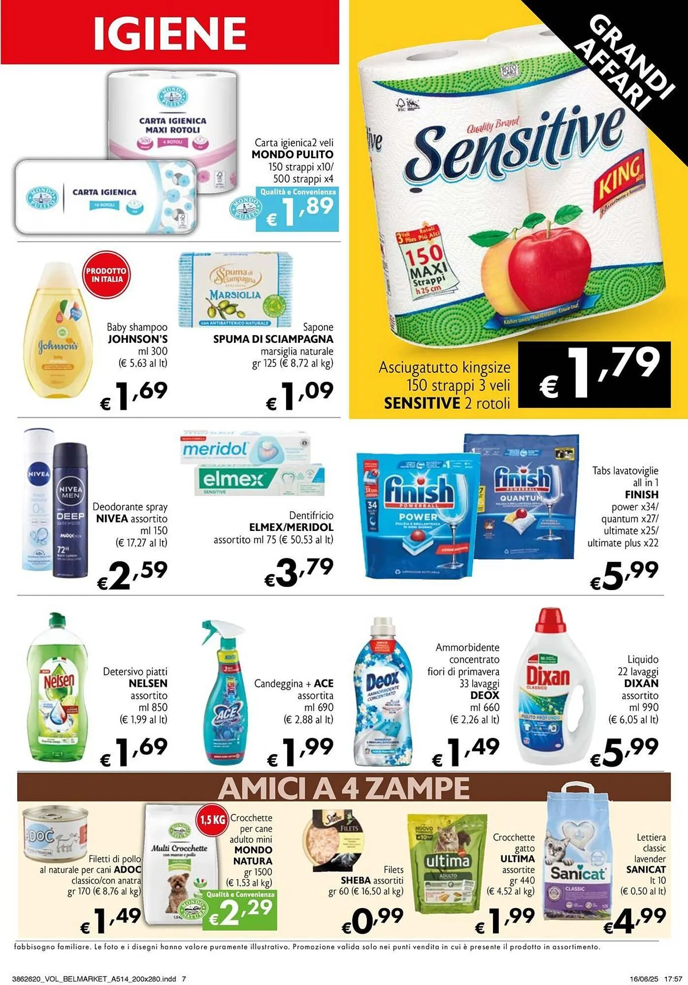 Volantino Belmarket da 3 luglio a 16 luglio di 2025 - Pagina del volantino 7