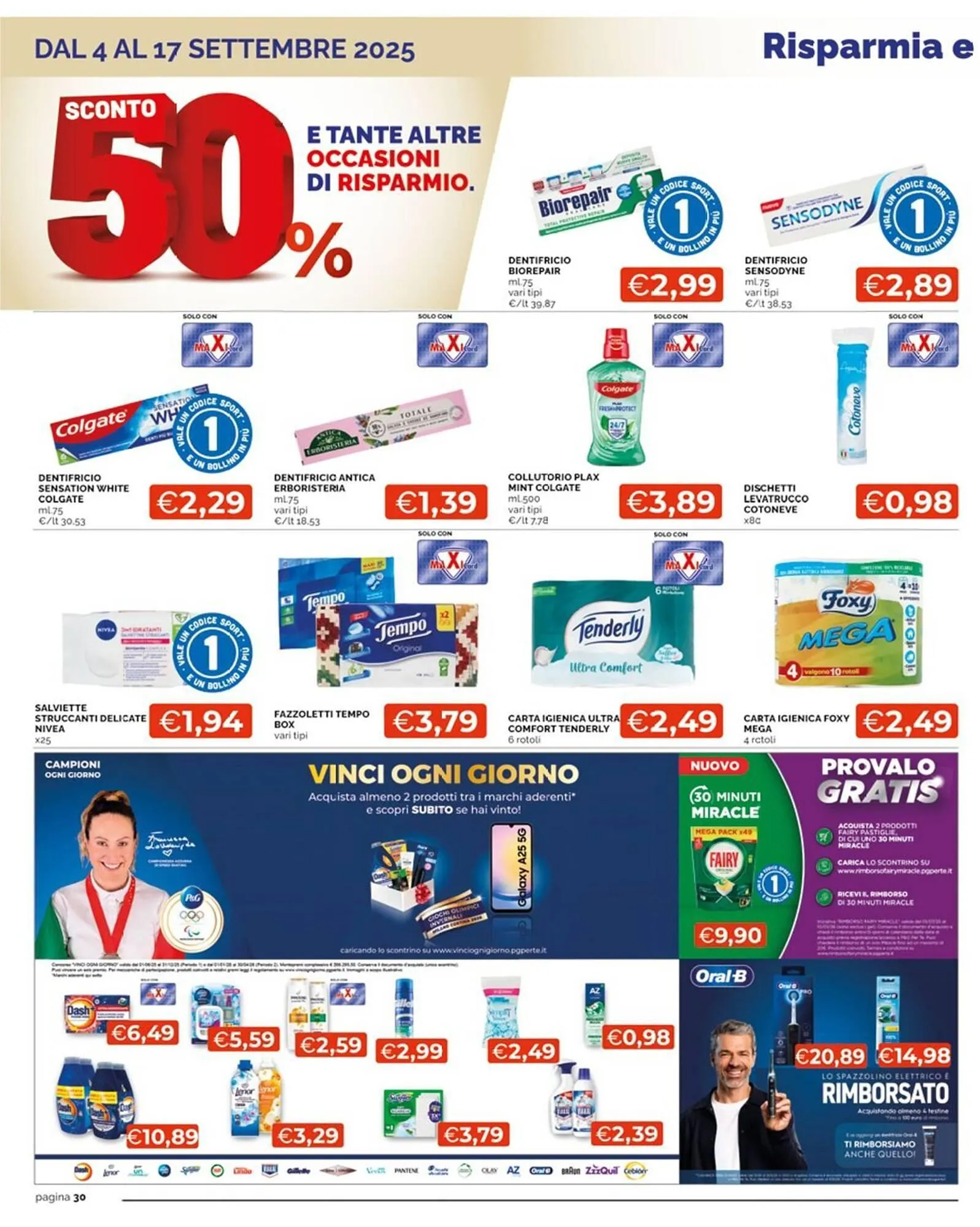 Volantino Maxisconto da 4 settembre a 17 settembre di 2025 - Pagina del volantino 30