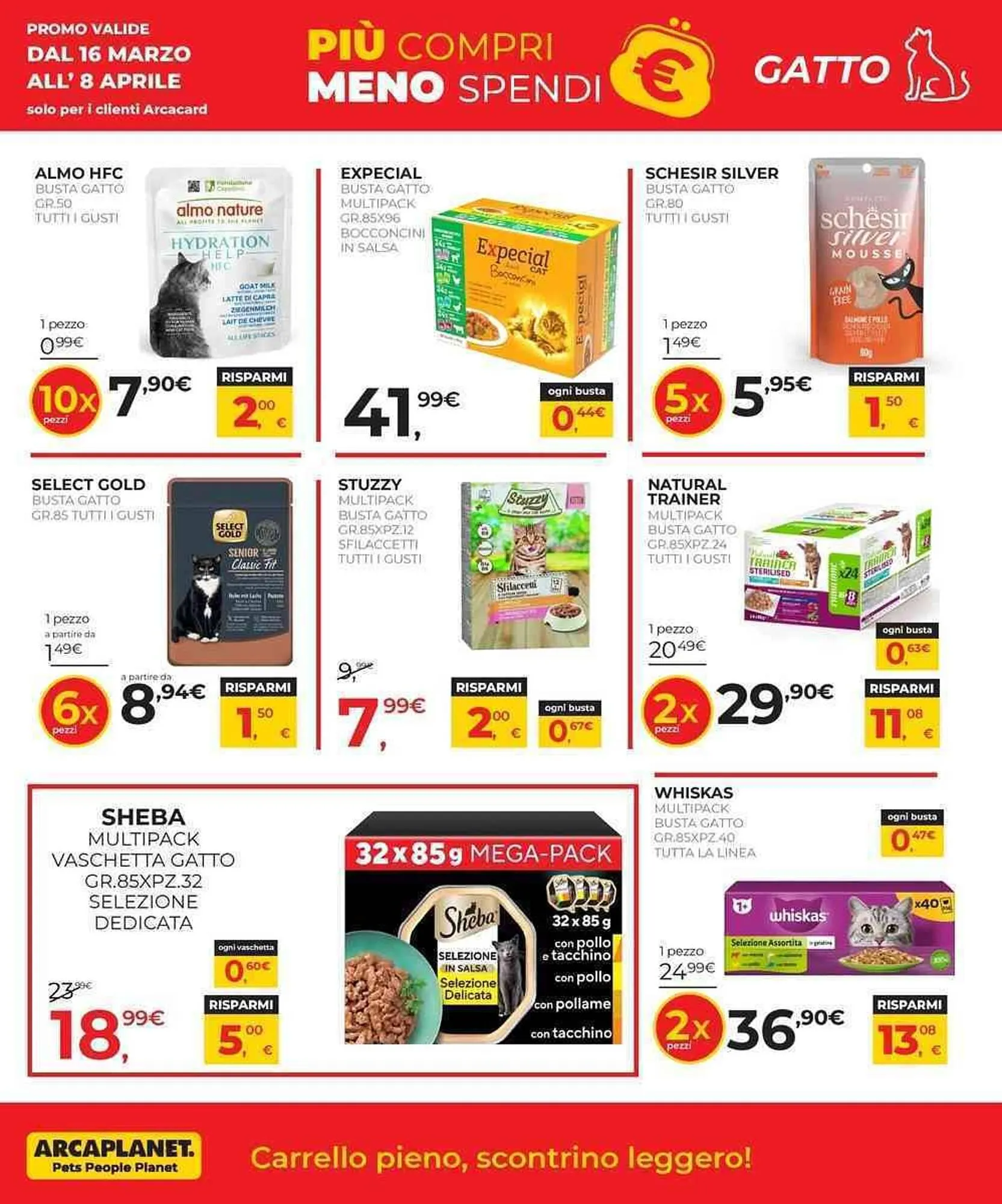 Volantino Arcaplanet da 16 marzo a 8 aprile di 2026 - Pagina del volantino 5