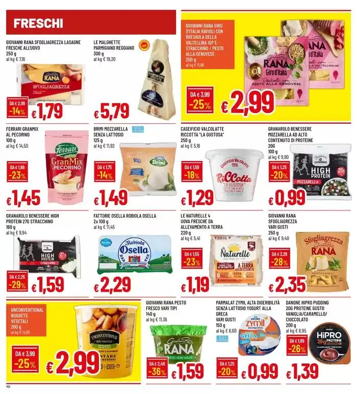 Grandi sconti grandi formati da 5 maggio a 14 maggio di 2025 - Pagina del volantino 10