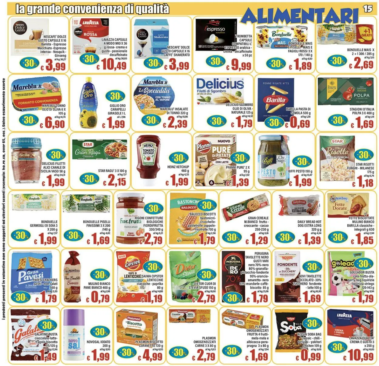 Top Supermercati Volantino attuale da 17 luglio a 31 luglio di 2025 - Pagina del volantino 15