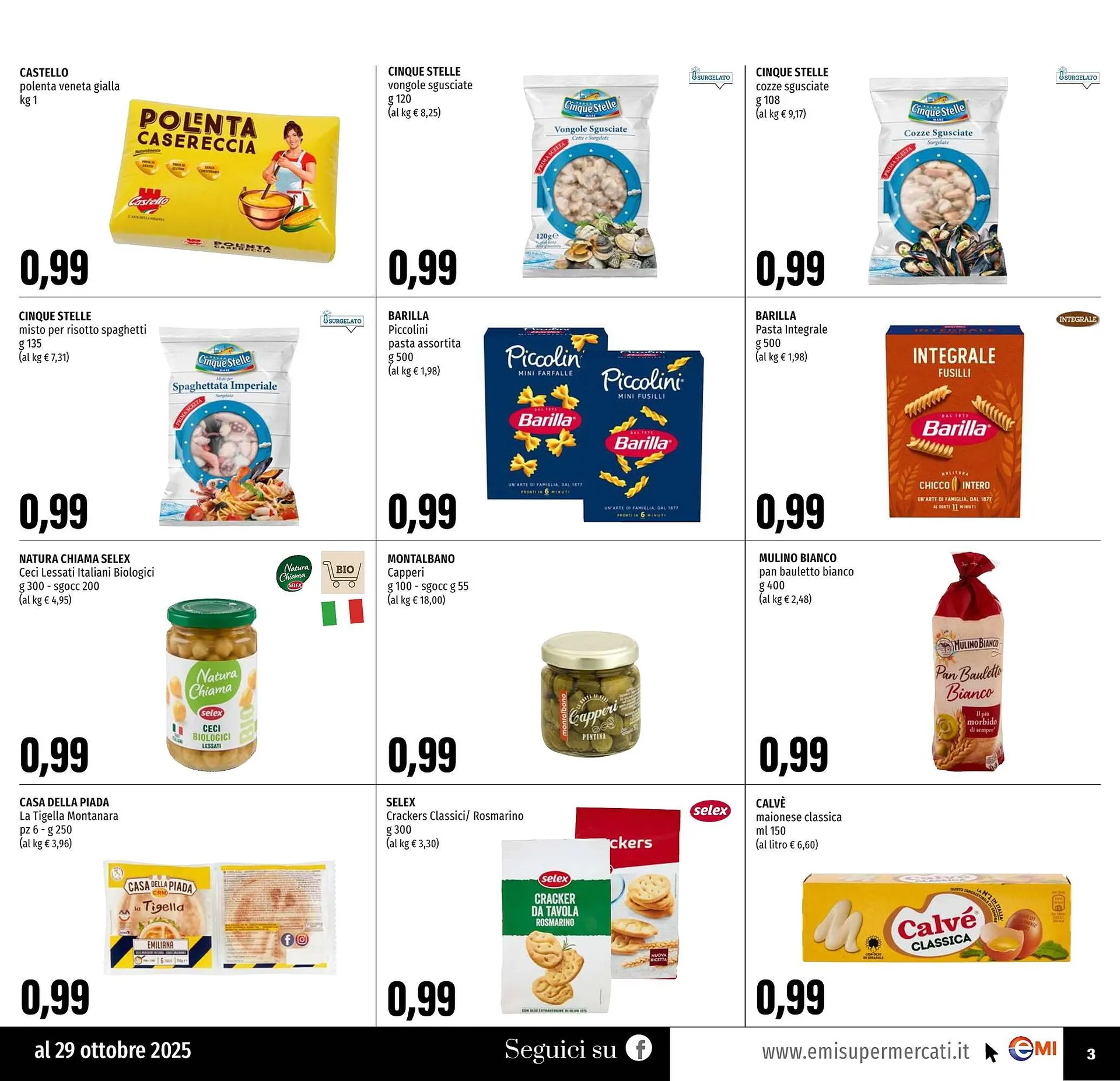 Volantino Emi Supermercati da 16 ottobre a 29 ottobre di 2025 - Pagina del volantino 3