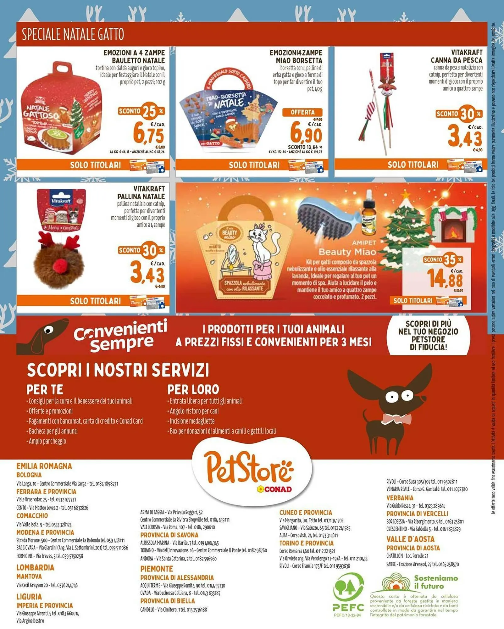 Volantino Pet Store Conad da 4 dicembre a 6 gennaio di 2026 - Pagina del volantino 8