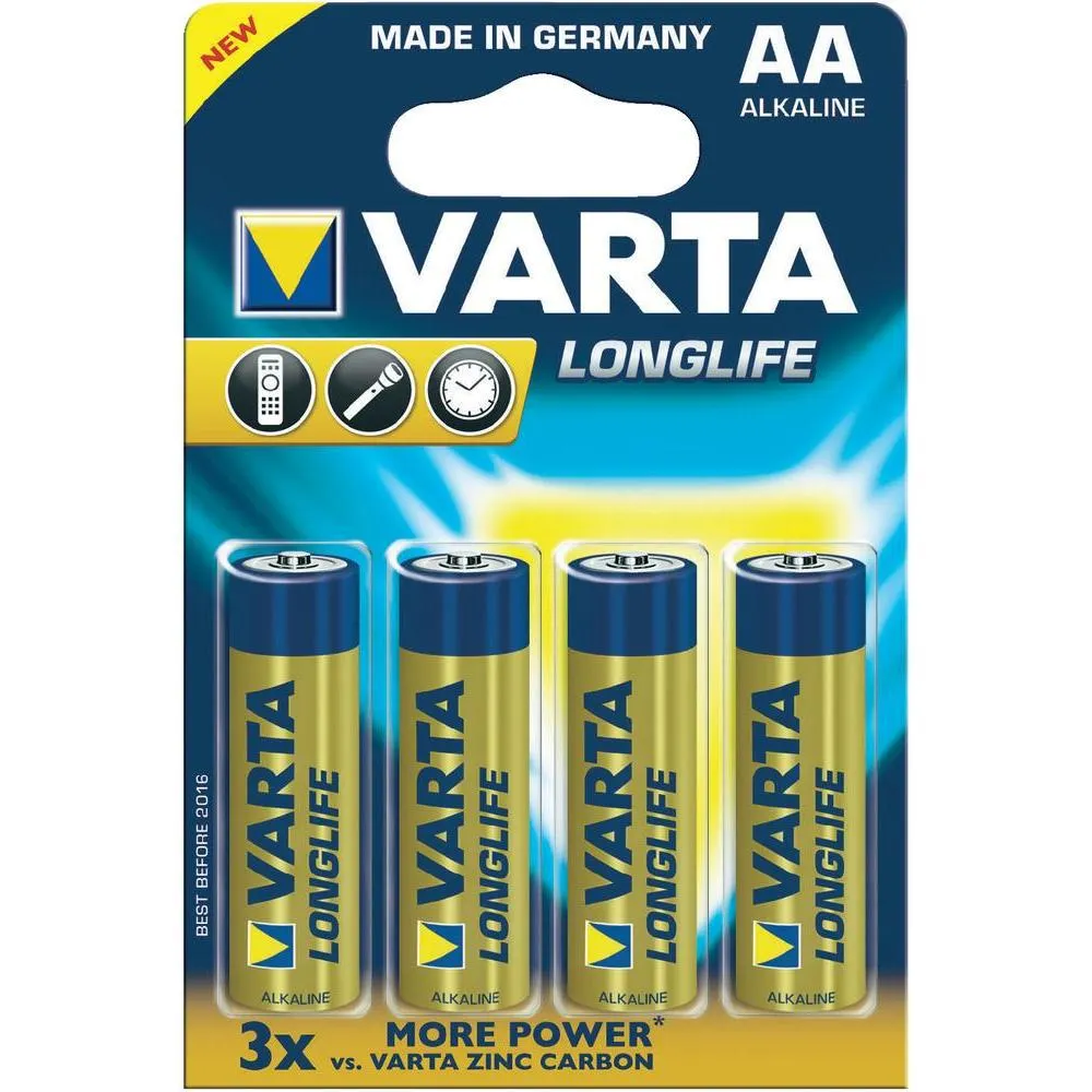 Varta 4stilo L.Life Alcalina