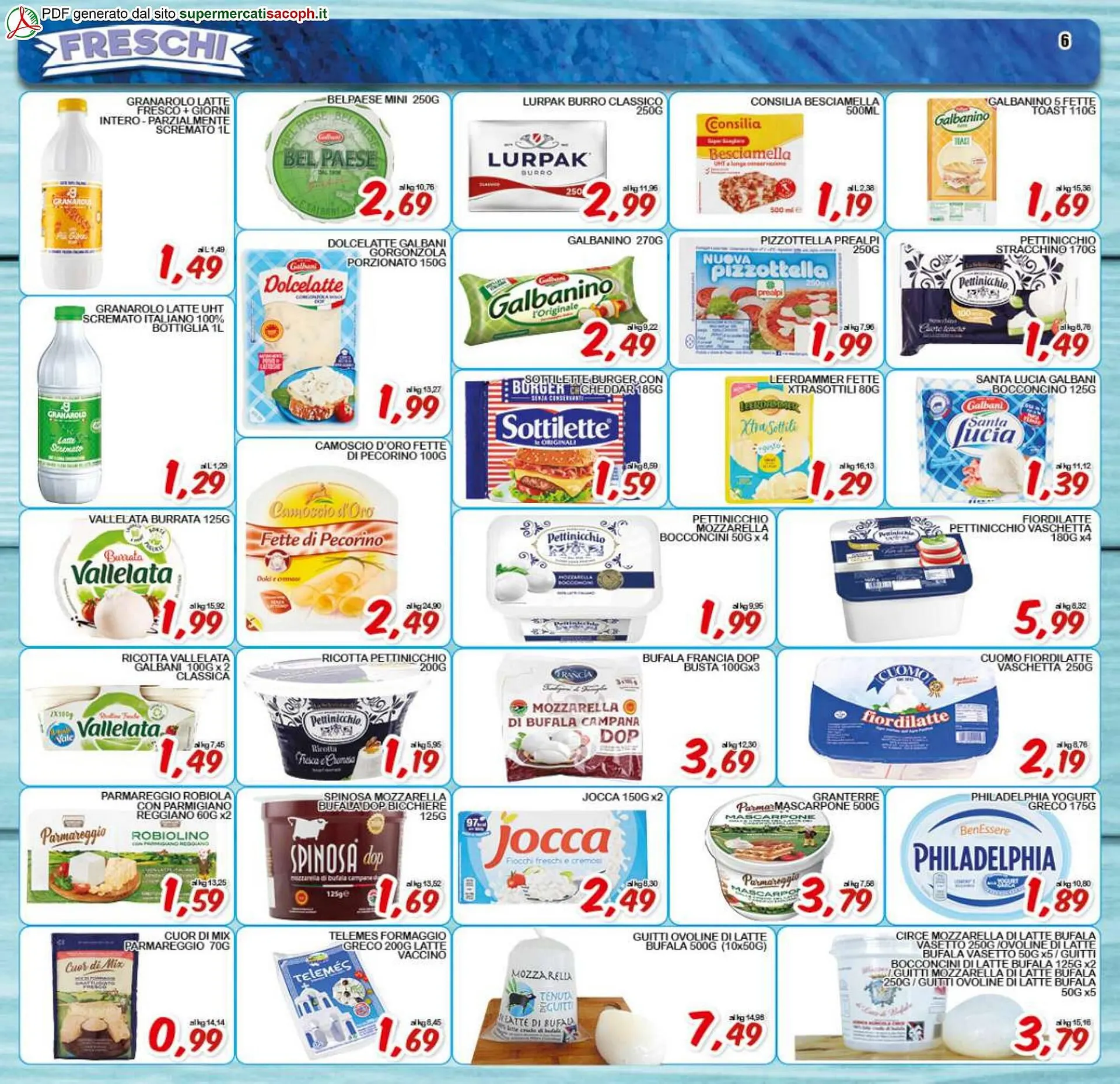 Volantino Sacoph da 24 novembre a 4 dicembre di 2023 - Pagina del volantino 6
